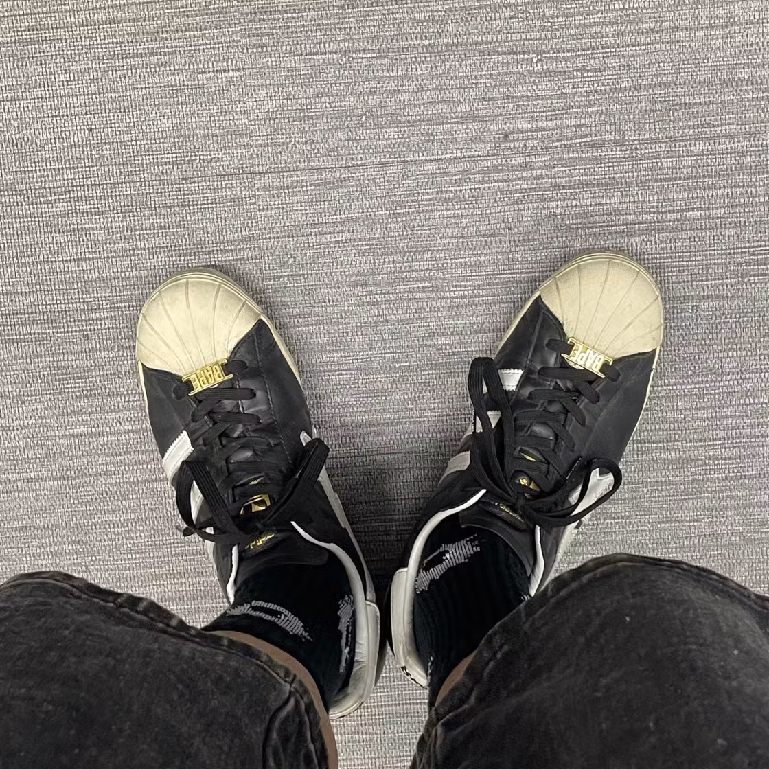 A Bathing Ape x adidas Superstar 'Black' IF2385 A Bathing Ape x adidas Superstar 'Black' IF2385